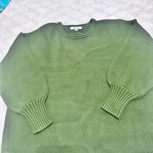 Madewell Olive Green Sweater NWT